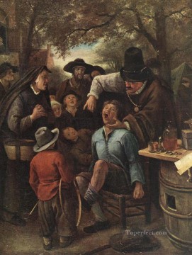 クアックドクター オランダの風俗画家ヤン・ステーン Oil Paintings